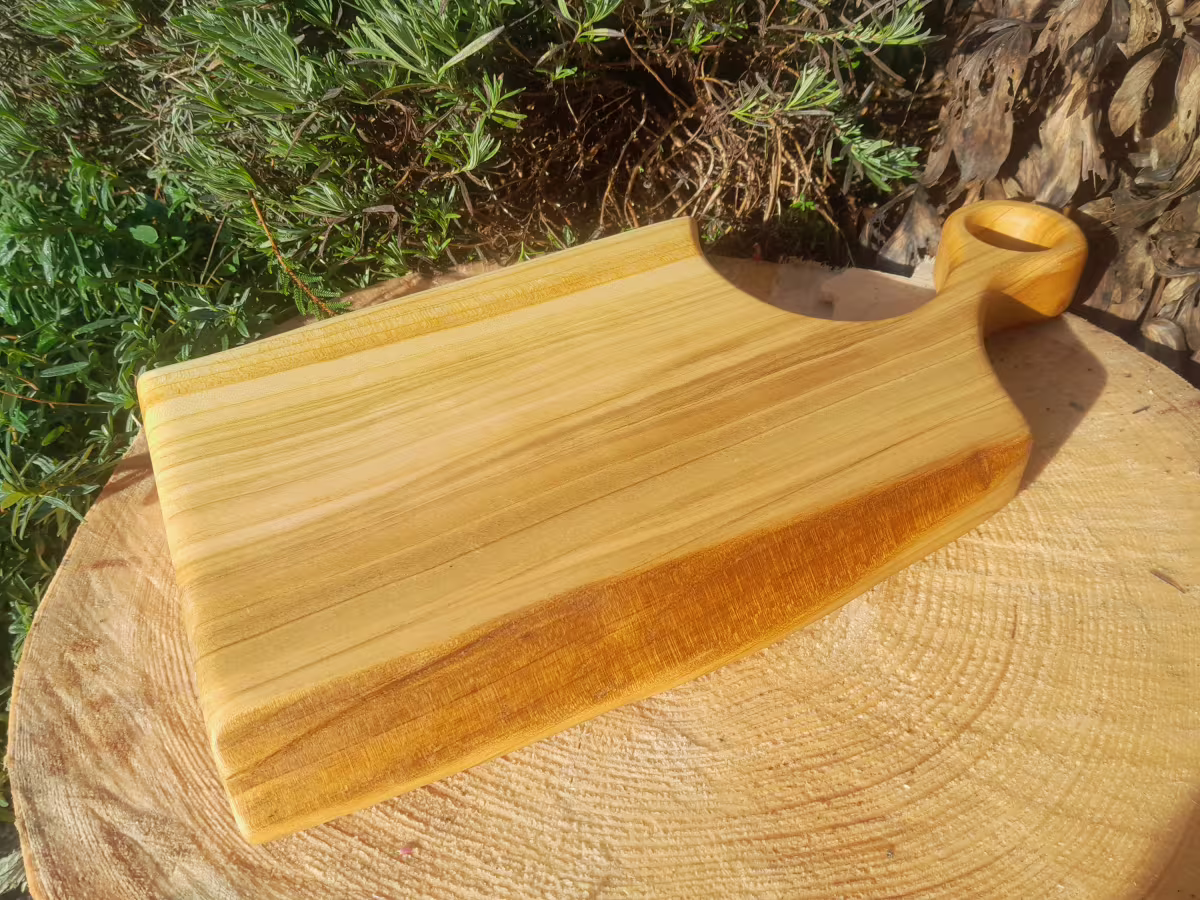 Prkénko z okrasné třešně „Parčík na hrázi 2“