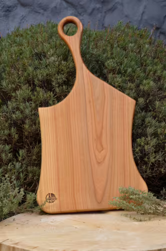 Prkénko ze staré třešně „Sněhová bouře“